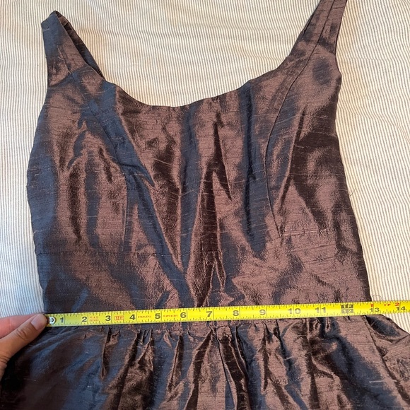 Vintage Raw Silk Anthropologie Lula Kate Dress - Picture 15 of 15